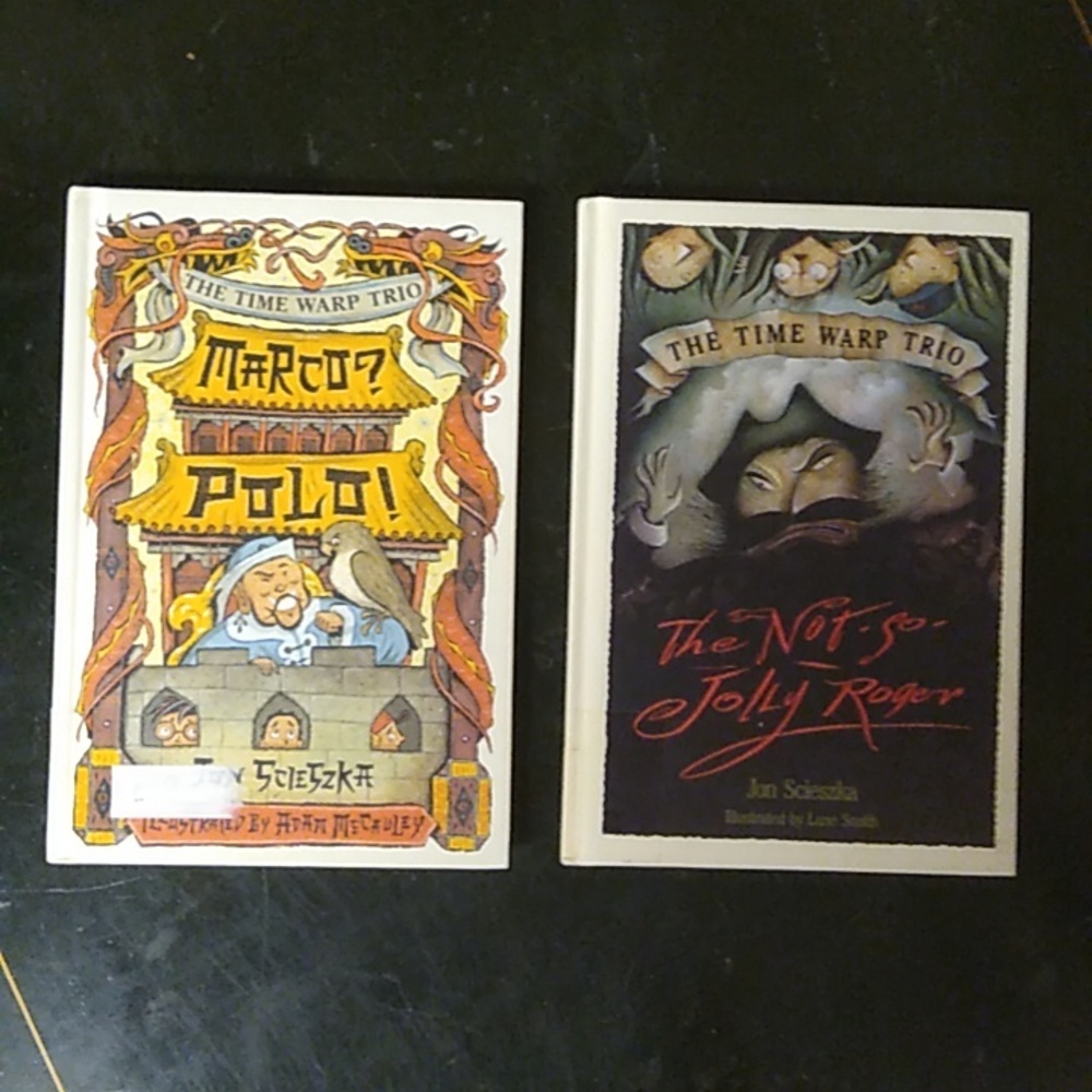 Time Warp Trio Marco Polo Not-So-Jolly Roger Historical Junior Fiction